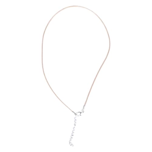 45 Cm Geflochtenes Verstellbares Lederseil Wachs Kabel Handgemachte Halskette Anhänger Hummerverschluss Streichelemenschmuckketten Mit Verschluss Für Frauen Männer Wachsekette Kette Für Männer von Watreketal