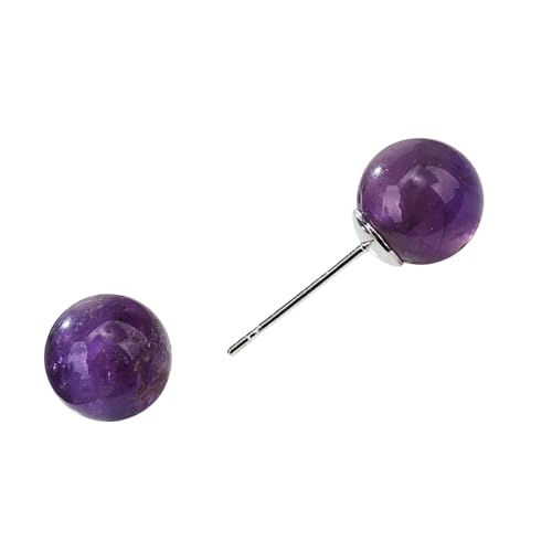 Allergie Sichere Runde Edelsteine Ohrringe Natürliche Kristallperlen Handgefertigtes Metallschmuckzubehör Für Formelle Anlässe Alltag Runde Perlenohrringe Allergie Sichere Runde Edelsteine Ohrringe Natürliche Kristallperlen Handgefertigtes Metallschmuckzubehör Für Formelle Anlässe Alltag Runde Perlenohrringe von Watreketal