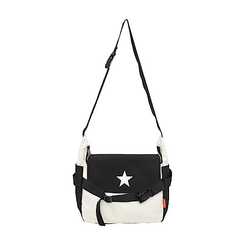 Chick Und Funktionaler Umhängetaschen Messenger Großer Kapazität Japaner Schultaschen Japanischen Stil Fashion Crossbody Casual Und Nylon Umhängetasche von Watreketal