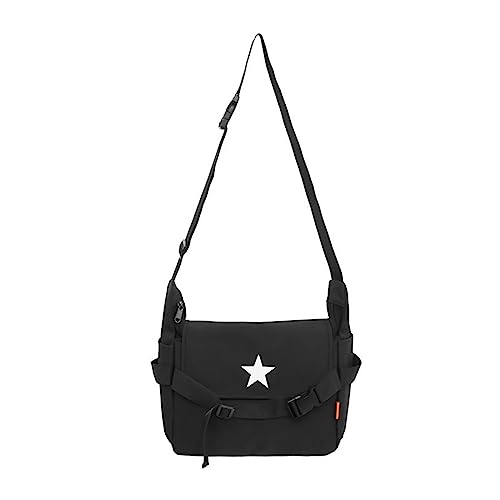 Chick Und Funktionaler Umhängetaschen Messenger Großer Kapazität Japaner Schultaschen Japanischen Stil Fashion Crossbody Casual Und Nylon Umhängetasche von Watreketal
