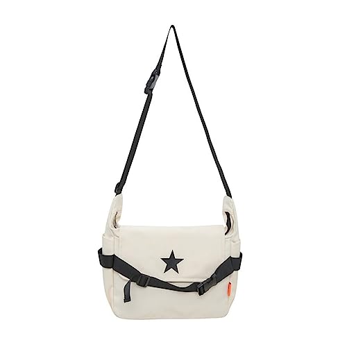 Chick Und Funktionaler Umhängetaschen Messenger Großer Kapazität Japaner Schultaschen Japanischen Stil Fashion Crossbody Casual Und Nylon Umhängetasche von Watreketal