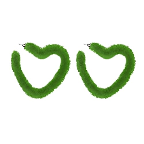 Einfache Plüsch Herz Reifen Ohrringe Mode Y2K Piercing Sweet Cool Juwely Minimalistin Übertrieben Einfache Plüsch Herz Reifen Ohrringe Mode Y2K Piercing Sweet Cool Juwely Minimalistin Übertrieben von Watreketal