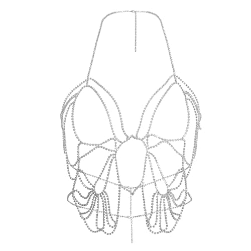 Einzigartige Körperkette Halskette Brustkleid Dekorative Frauen Mädchen BH Schmuck Für Strand Kurzurlaub Beachwege von Watreketal