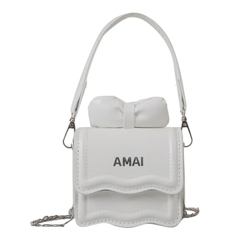 Elegante Bowknot Handheld Tasche Für Frauen Einfach Und Vielseitiges Design PU Modischer Beutel Geeignet Alle Stile Süße Bowknot Handtasche Kompakte Und Leichte Trendige Design Verschiedene Jüngere von Watreketal