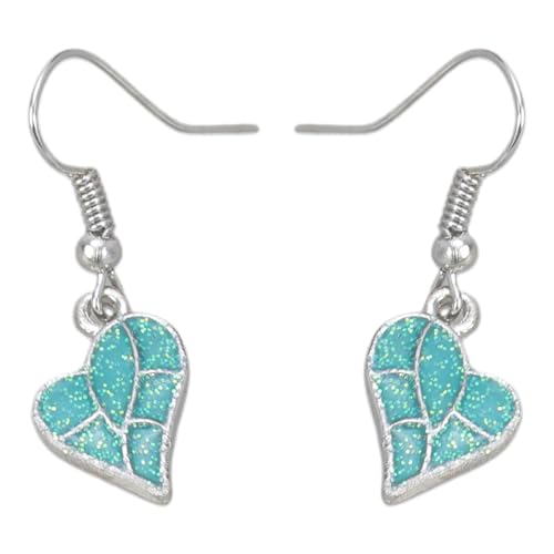 Elegante Herzförmige Dangle Drop Ohrringe Die Liebes Und Romantik Accessoires Valentinstag Schmuck Für Frauen Leichte Bequeme Ohrringe Symbolisieren von Watreketal