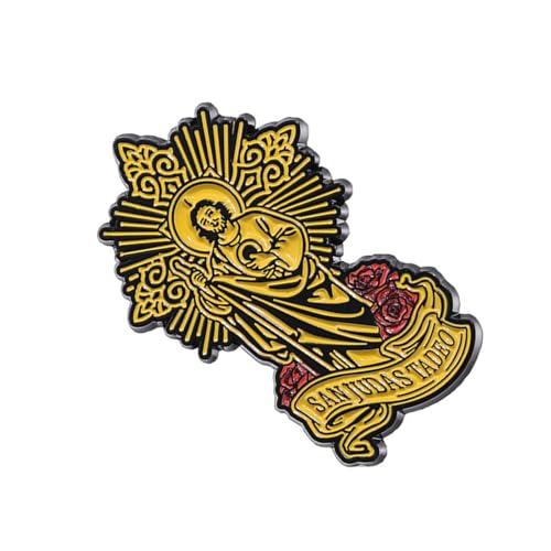 Elegante Metallbrosche Stilvoller Bestaller Handgefertigtes Rucksack Revers Abzeichen Accessoire Für Kirchliche Versammlungen Oder Tägliche Verschleißpin von Watreketal