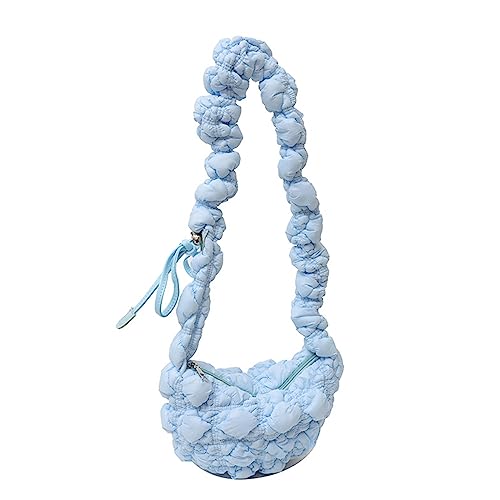 Fashion Bag Achselhändler Handtaschen Umhängetaschen Für Mädchen Frauen Plissierte Mit Lady Geldbeutel Unterarm Einzelner Schultertasche von Watreketal