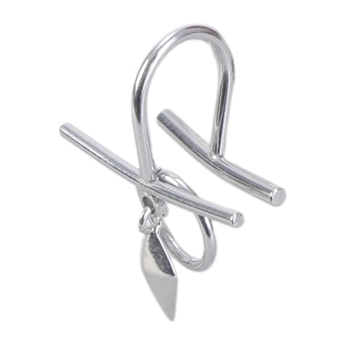 Faux Lippenstollen Ringe Edelstahl Nicht Piercing Hoop Ringe Zirkon Manschette Körper Schmuck Für Frauen Manschette Für Frauen Schmuck von Watreketal