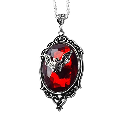 Fledermausglas Anhänger Halsketten Kleine Pendnat Halsketten Halloween Anhänger Choker Schmuckparty Schmuck Für Männer Frauen Gothic Halskette Fledermausglas Anhänger Halsketten Kleine Pendnat Halsketten Halloween Anhänger Choker Schmuckparty Schmuck Für Männer Frauen Gothic Halskette von Watreketal