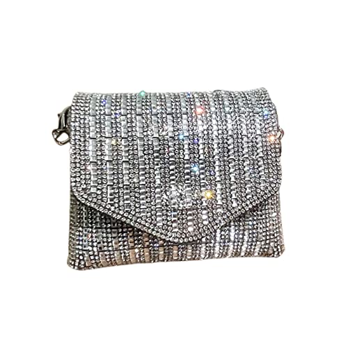 Frauen Handtasche Ladies Hochzeitsfeier Abend Clutch Prom Bankett Geldbeutel Umhängetasche Abnehmbarer Ketten Ketten Umhängetasche von Watreketal