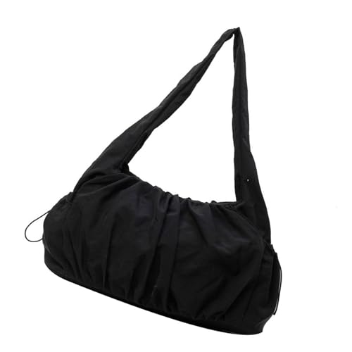 Frauen Koreanische Mode Plissierte Umhängetasche Mehrere Tasche Modische Modische Farbe Große Kapazität Nylon Unterarm Handtasche Fashion Umhängetasche von Watreketal