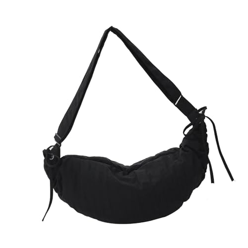 Frauen Umhängetasche Einfache Knödel Koreanische Stile Messenger Einkaufen Solid Color Crossbody Für Tägliche Frauen Feste Farbe Schulterknödel Koreanische Stile Crossbody von Watreketal