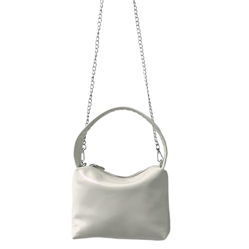 Funktionelle PU Crossbody Tasche Zarte Kettenbeutel Lässig Satchel Schulter Handtasche Ideal Für Partyeinkäufe Und Arbeit Elegante PU Lederhandtasche von Watreketal
