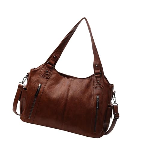 Große Frauen Umhängetasche Mit Reißverschluss Fashion Crossbody Slouchy Taschen Top Für Arbeit Und Reisen Modische Arbeitstasche von Watreketal