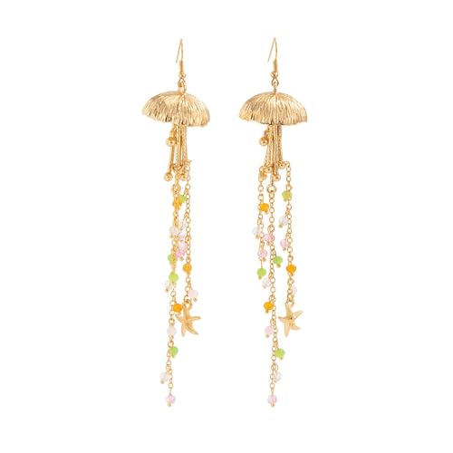 Handgefertigte Ohrringe Accessoire Mit Meeresmotiven Mit Und Quallenmotiven Für Alltägliche Kleidung Und Partys Ozean Inspirierte Ohrringe von Watreketal