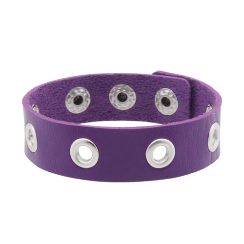 Handgefertigtes Armband Leder Gothic Handgelenk Accessoire Stilvolle Tägliche Kleidung Leder Textur Für Mann Unisex Punk Handkette von Watreketal