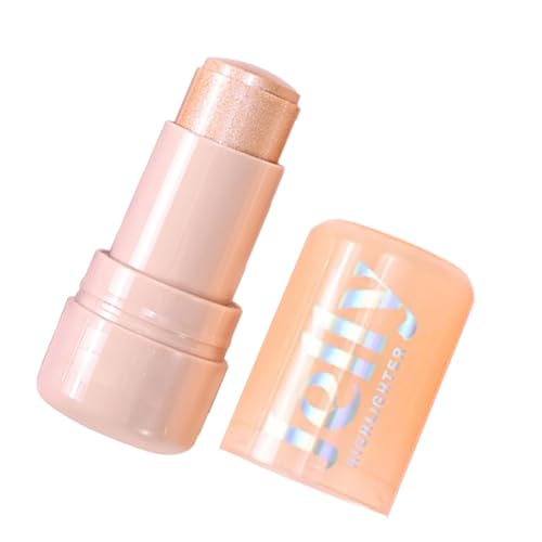 Jelly Highlighter Lidschatten Rouge Stick Letzte Baubare Formeln Für Empfindliche Haut Twist Up Design Easy Application Glossy Lidschattenstock von Watreketal