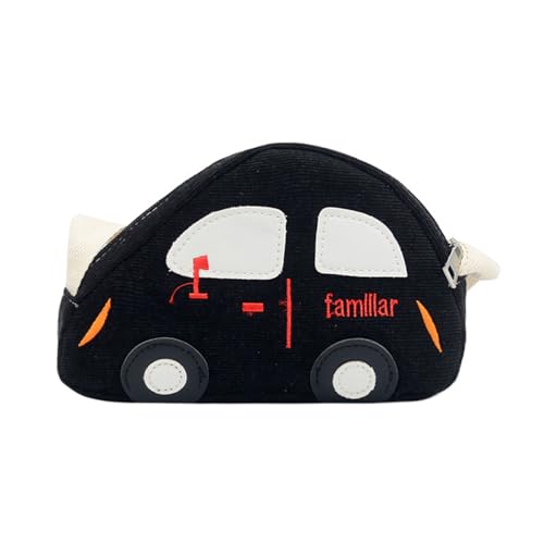 Jungen Und Mädchen Kleine Auto Crossbody Beutel Praktische Geburtstag Freien Freien Mit Verstellbarer Gürtel Cartoon Auto Handtasche von Watreketal