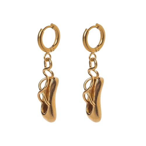 Kirschen Blüten Ballettschuhohrringe Vintage Inspirierte Schmuck Mit Sicheren Bolzen Rückspendern Ohrhänger Für Empfindliche Ohren Elegantes Ballett Inspirierte Ohrringe von Watreketal