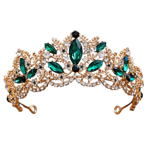 Kristall Hochzeitshaarverzier Gekrönte Kopfbedeckungen Requisiten Für Braut Und Formelle Anlässe Mit Strassstichen Kopfschmuck von Watreketal