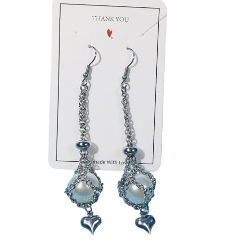 Kristallnetz Metallohrringe Für Frauen Leerer Stein Sammelnhalter Käfig Tropfen Weibliche Temperamentohr Haken Geschenk Baumle Kristallnetz Metallohrringe Für Frauen Leerer Stein Sammelnhalter Käfig Tropfen Weibliche Temperamentohr Haken Geschenk Baumle von Watreketal