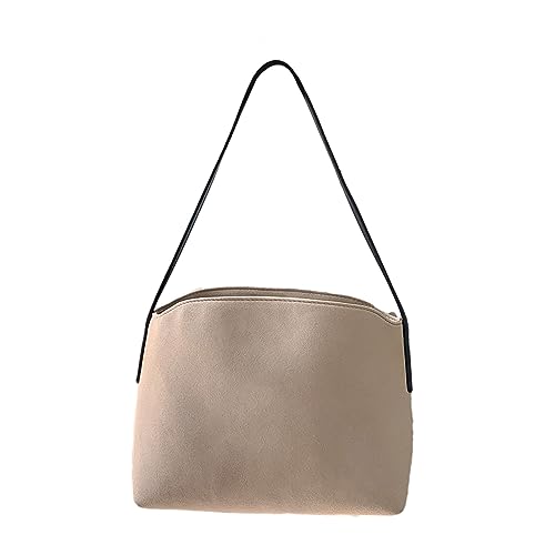 Lady Geldbeutel Einfache Mode Mit Tasche Achsel Vielseitige Umhängetaschen Achselhilfe Handtasche Solid Color Tote Vielseitige Frauenbeutel von Watreketal
