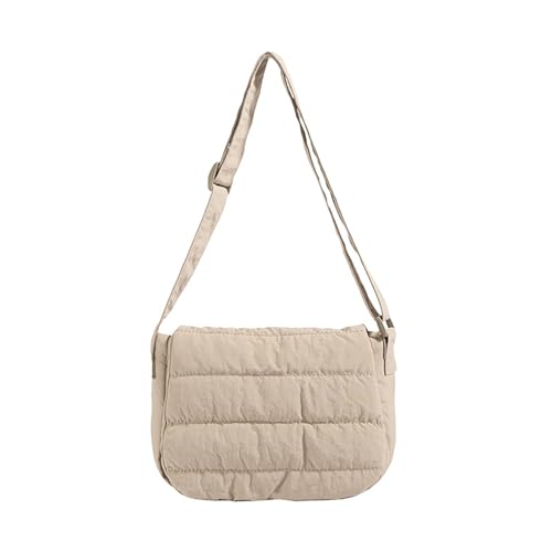 Leichte Wattebeutel Mit Baumwoll Telefon Mit Einfachen Flipping Abdeckungen Designs Mode Unterarmtaschen Puffer Handtaschen Crossbody Tasche von Watreketal