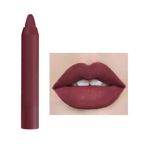 Lipgloss Wasserdichte Färbung Mattem Lippenstift Mit Feuchtigkeitsspenststift Make Up Versorgung Für Frauen Und Mädchen Mit Feuchtigkeitsdauer Dauerhaft Nährend von Watreketal