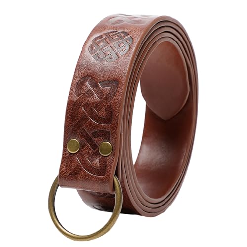 Mittelalterliche Taillenpackung Ledergürtel Beutel Tailentasche LARP Kostümzubehör Für Frauen Mann Pack Mittelalterlichen Gürtelbeutel von Watreketal