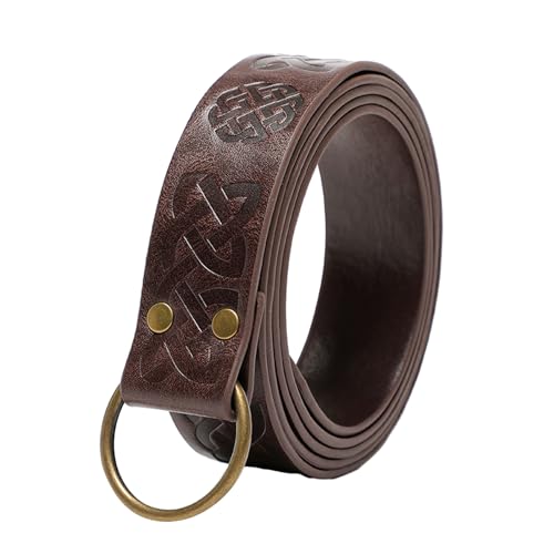 Mittelalterliche Taillenpackung Ledergürtel Beutel Tailentasche LARP Kostümzubehör Für Frauen Mann Pack Mittelalterlichen Gürtelbeutel von Watreketal