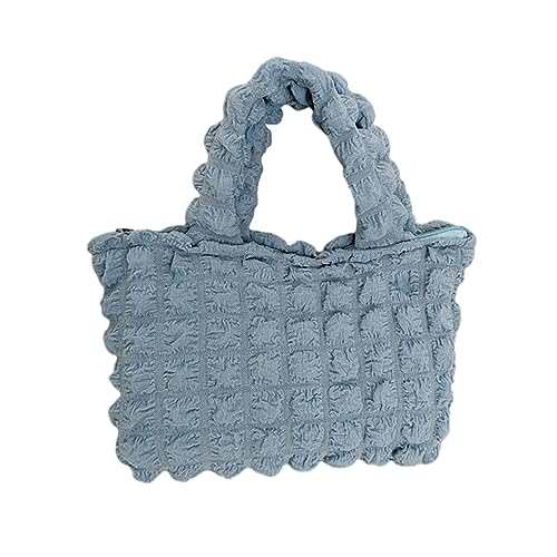 Mode Plissierte Wolkenbeutel Große Kapazität Leinwand Achselhöhle Ruched Design Trendy Bag Vielseitige Farbige Reisetaschen Stilvolle Und Geräumige Handtasche von Watreketal