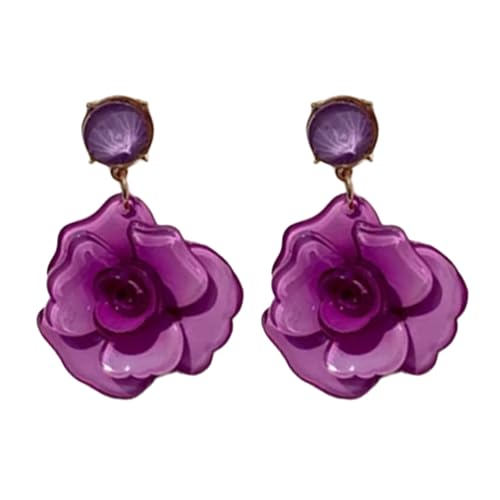 Mode Rose Drop Ohrringe Vielseitige Rose Dangle Ohren Stilvolle Ohrstifte Für Modewächter Erwachsene Einstellbare Länge Ohrringe Mode Rose Drop Ohrringe Vielseitige Rose Dangle Ohren Stilvolle Ohrstifte Für Modewächter Erwachsene Einstellbare Länge Ohrringe von Watreketal