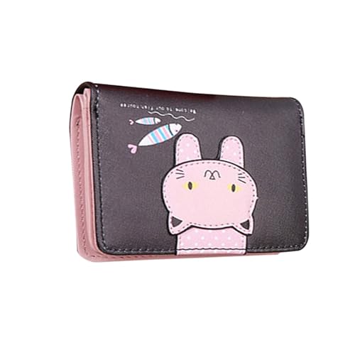 Münze Geldbörse Leder Cartoon Wallet Kurztyp Cash Holder Kreditkarte Bank Wallet Bank Cash Reißverschluss Design Für Sichere Münzlagerung von Watreketal