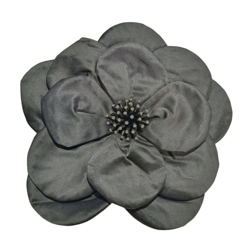 Multi Layer Weichstoff Großer Blumenbrosche Stylish Brustschaft Für Kleider Und Oberteile Floralförmige Korsage Party Accessoire Weibliche Mode Pin von Watreketal