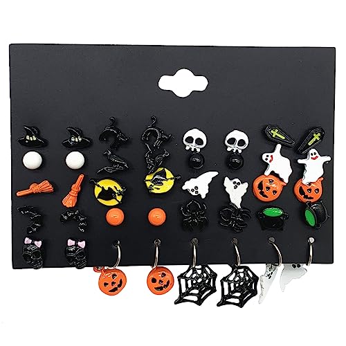 Ohrringe Set Halloween Drop von Watreketal