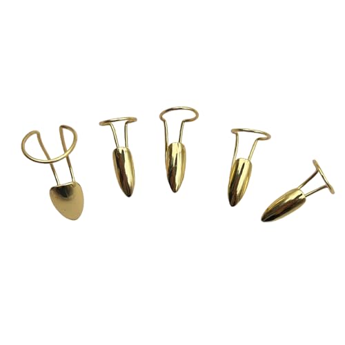 Packung 5 Trendseting Nägelringe Cosplay Nails Schmucklegierung Textur Für Cosplay Liebhaber Und Party Gäste Nagelzubehör Schmuckstücke Geeignet von Watreketal