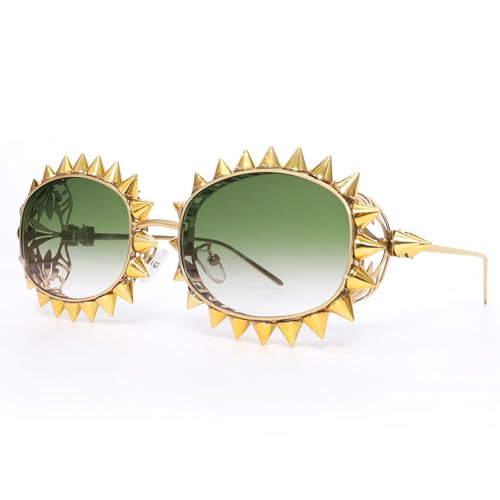 Populäre Metall Besetzt Ovaler Rahmen Sonnenbrillen Für Jugendmode Enthusiasten Brillen Für Verschiedene Anlässe Und Outift Fashion Party Eyewears Populäre Metall Besetzt Ovaler Rahmen Sonnenbrillen Für Jugendmode Enthusiasten Brillen Für Verschiedene Anlässe Und Outift Fashion Party Eyewears von Watreketal
