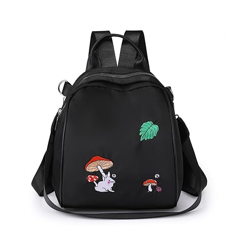 Rucksackbecher Für Frauen Wasserdichte Große Kapazitätsreisen Modes Leichte Ladies Umhängetaschen School Crossbody Gurt Tote von Watreketal