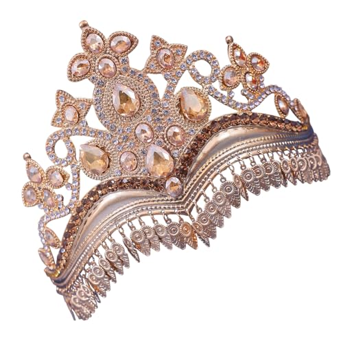 Schimmernde Strasskronen Für Braut Verstellbarer Hochzeitskopfschmuck Schmuckzubehör Stilvolle Brautkristalle Kopfschmuck Verstellbarer Braut Kopfbedeckung von Watreketal