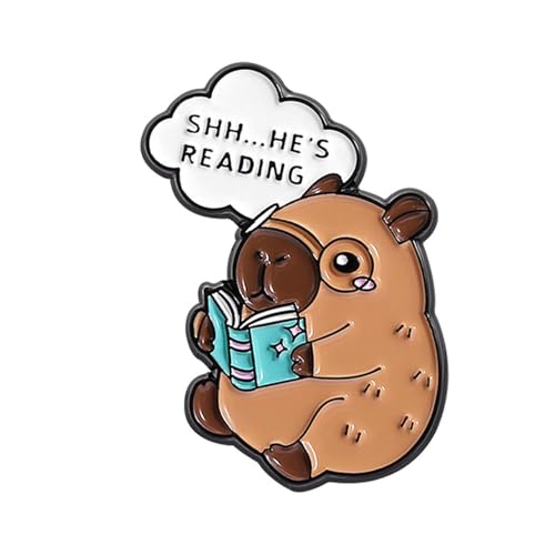 Schöne Capybaras Brosche Stifte Für Rucksäcke Kleidungszubehör Schöne Geschenke Unisex Thematisches Revers Unisex Themen Lappel von Watreketal
