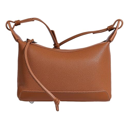 Solid Color Crossbody Bag Für Frauen Lässig Pendelpendel Achselmodien Messenen PU Leder Schulter Frauen Crossbody Fashion Schulter Achsel PU Leder Pendeln von Watreketal