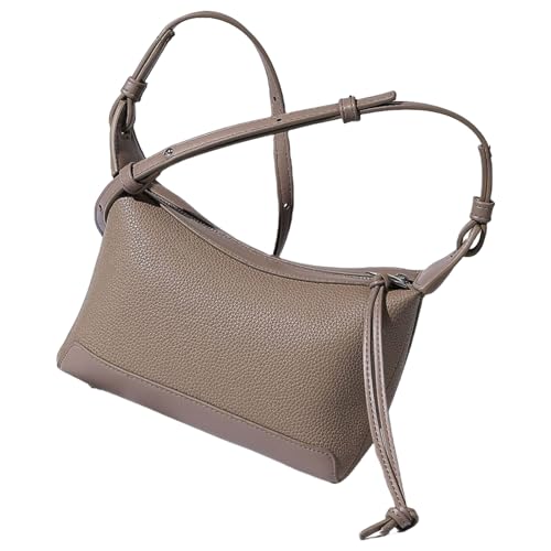 Solid Color Crossbody Bag Für Frauen Lässig Pendelpendel Achselmodien Messenen PU Leder Schulter Frauen Crossbody Fashion Schulter Achsel PU Leder Pendeln von Watreketal