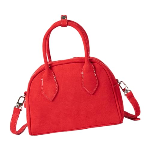 Stilvolle Frauen Crossbody Taschen Retro Schulterbetrieb Mit Verstellbarem Gurt PU Leder Handtasche Satchel Für Tägliche Verwendung Lederhandtasche von Watreketal