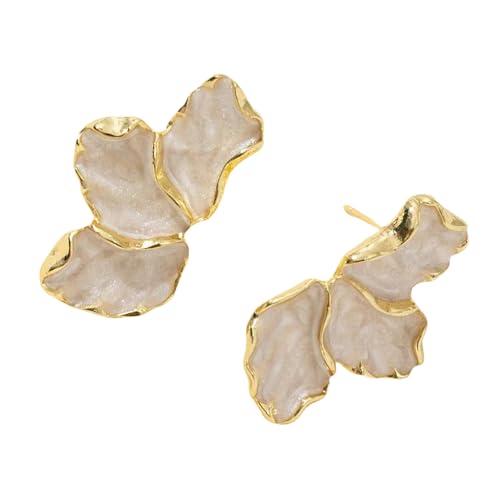 Stylish Oil Tropf Ahorn Blattohrringe Accessoire Für Frauen Die Vintage Designs Lieben Und Schmuck Statement Stücke Email Blumenohrringe Suchen von Watreketal