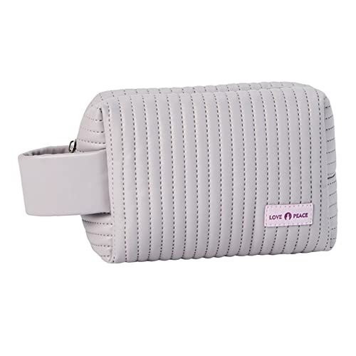 Watreketal Tragbare Reisetilmika Make Up Tasche Multifunktions Kosmetischer Organizer Großer Kapazität Freigelagerer Lagerhalter Für Frauen Mädchen Kosmetikbeutel Für Geldbörse Leder von Watreketal