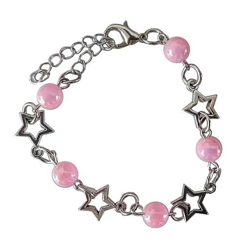 Trend Nische Imitation Perlen Colarmbone Kette Fünf Punkte Sternarmband Student Einfaches Temperament Kaltwind Halskette Hohl Fünfzappigte Sternketten Für Frauen von Watreketal