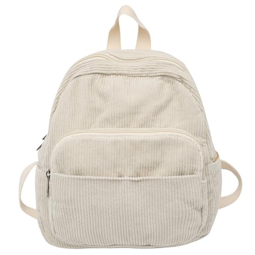 Trendy Corduroy Rucksack Vintage College Rucksack Reisen Freizeitpack Für Die Fashion Forward Women School Koffer Für Frauen von Watreketal
