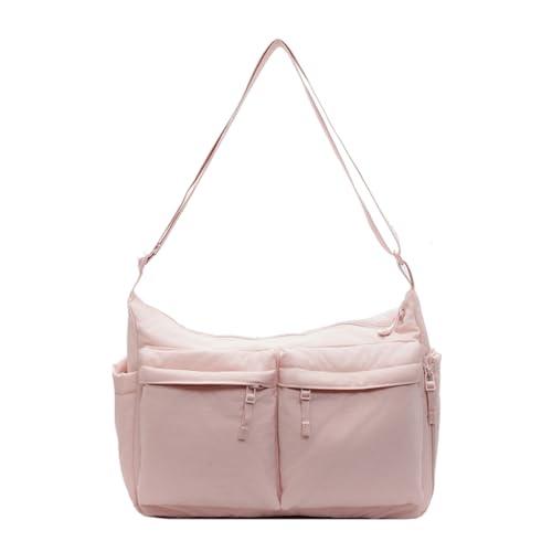 Unisex Casual Crossbody Bag Mit Mehreren Taschen Wasserfeste Nylon Umhängetasche Lässig Satchel Für Verschiedene Gelegenheit Wasserfeste Nylon Geldbeutel von Watreketal