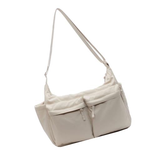 Unisex Casual Crossbody Bag Mit Mehreren Taschen Wasserfeste Nylon Umhängetasche Lässig Satchel Für Verschiedene Gelegenheit Wasserfeste Nylon Geldbeutel von Watreketal