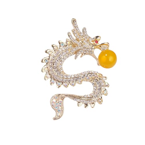 Vintage Broschen Für Frauen Herren Crsytal Strasssteine ​​Anzug Brosche Pin Business Party Schmuck Schmuck von Watreketal